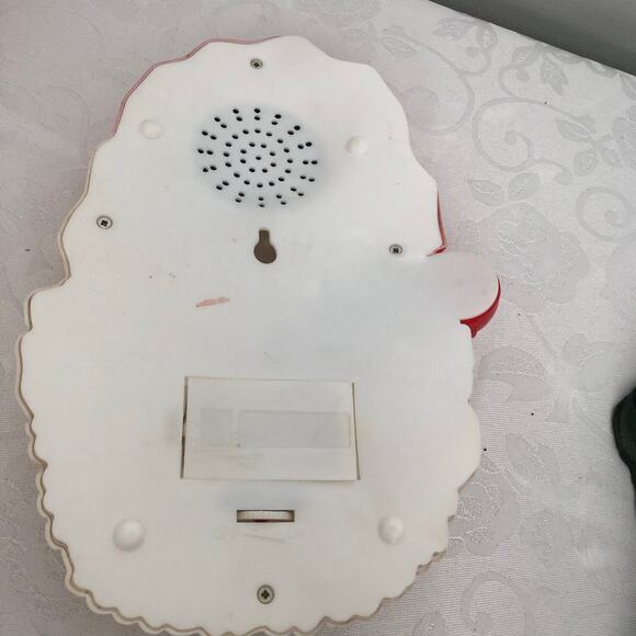 Vtg Musical Greeting Santa Door Hanger. Doesn’t work. 1990 - Picture 4 of 10